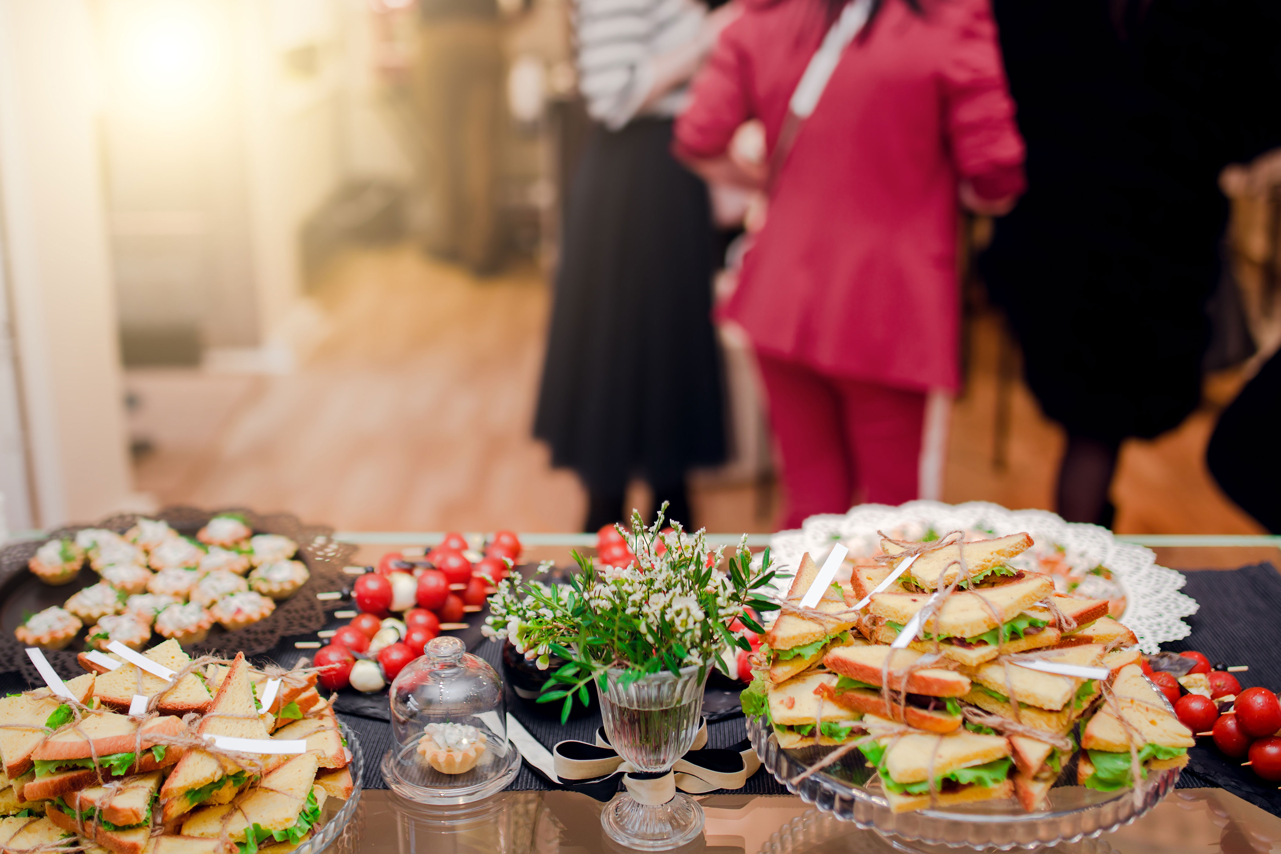 Hosting a funeral reception is easy